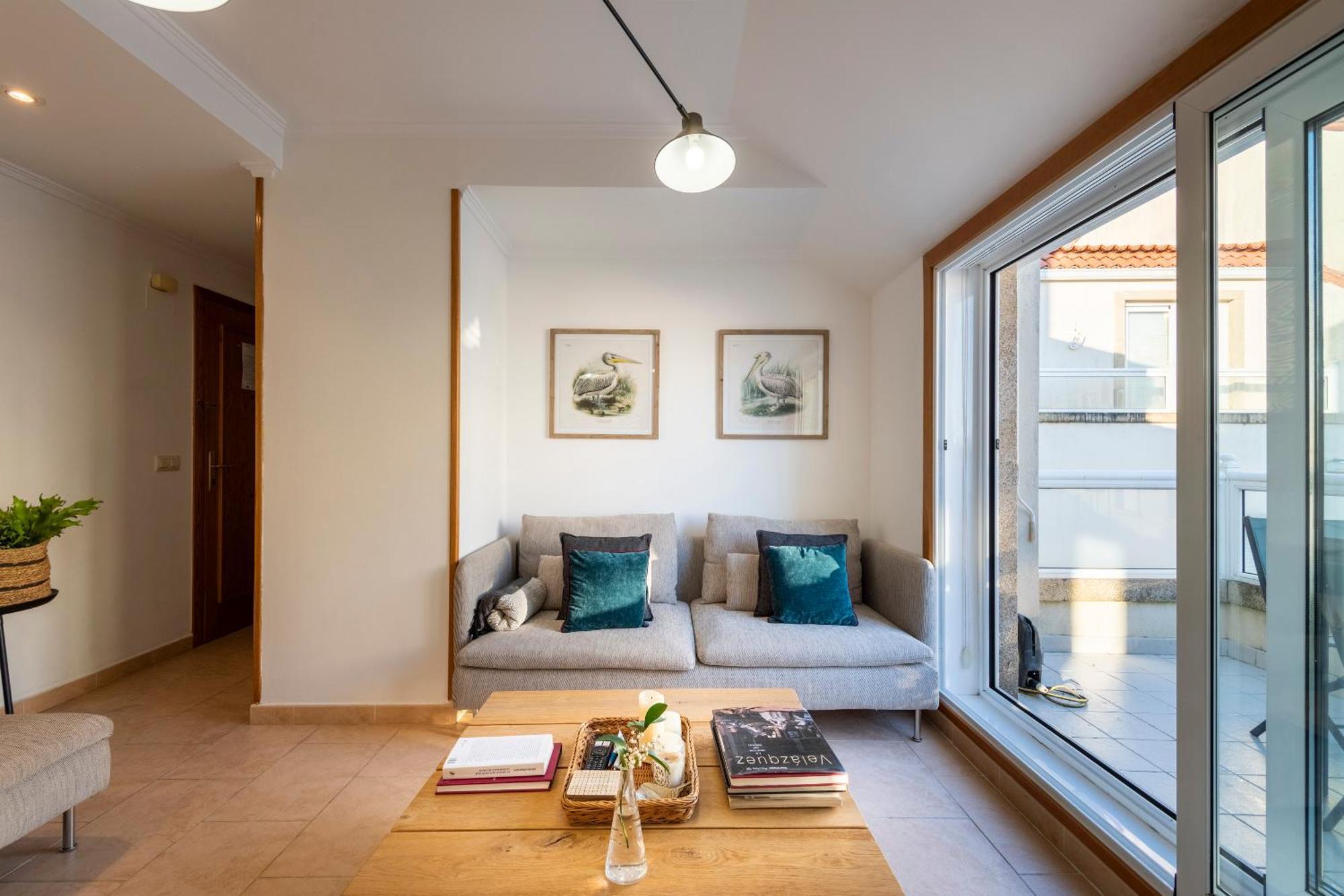 Apartamento Playa Silgar -50 M Playa Con 2 Garajes Y 3 Dormitorios Sanxenxo Ngoại thất bức ảnh